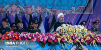 روحانی: ارتش همیشه برای پاسداری از استقلال کشور فداکاری  کرده است