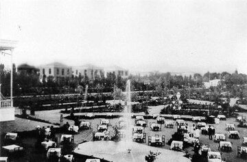 تصویری دیدنی از محوطه تئاتر شهر 90 سال پیش