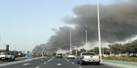 آتش‌سوزی گسترده در کارخانه پتروشیمی بروج ابوظبی و «باپکو انرژی» بحرین