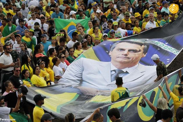 مراسم ادای سوگند ترامپ برزیل / ژایر بولسونارو