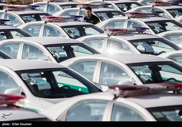 رونمایی از خودروهای سراتو پلیس پایتخت