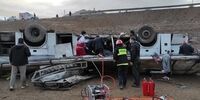 جزئیات واژگونی اتوبوس در جاده هراز