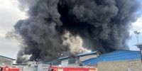 آتش سوزی مهیب در کارخانه الکترو استیل
