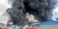 آتش سوزی مهیب در کارخانه الکترو استیل
