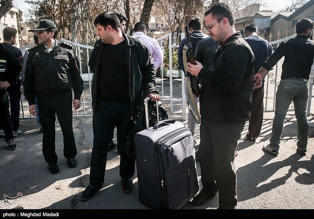 دستگیری سارقان خودرو حمل پول بانک پاسارگاد
