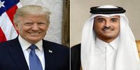 رایزنی امیر قطر و ترامپ درباره تحولات منطقه‌ای در آستانه دیدار با نتانیاهو