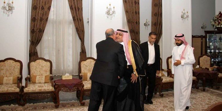حضور سفیر سعودی درمراسم افطار سفیر ایران در عراق+تصاویر