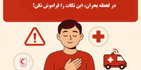 در لحظه بحران این نکات را فراموش نکنید+ اینفوگرافیک