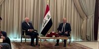 ظریف با رئیس جمهور عراق دیدار کرد
