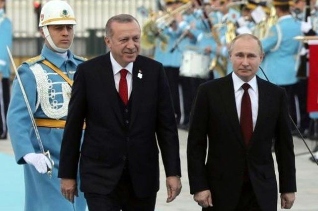 اردوغان در دیدار با رییس جمهور روسیه: آینده سوریه برای ما مهم است
