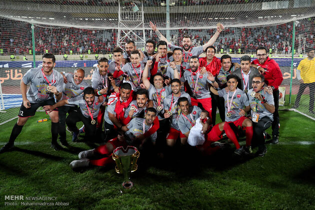 مراسم جشن قهرمانی پرسپولیس