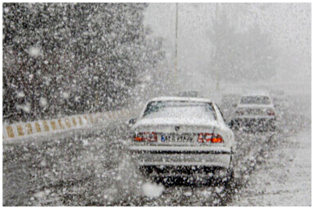برف و کولاک شدید در این استان / جاده‌ها مسدود شد