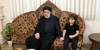 فرزند شهید صیاد خدایی در کنار ابراهیم رئیسی+عکس