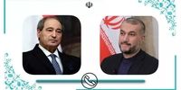 گفتگوی تلفنی وزرای امور خارجه ایران و سوریه
