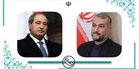 گفتگوی تلفنی وزرای امور خارجه ایران و سوریه
