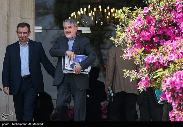 در حاشیه جلسه هیات دولت