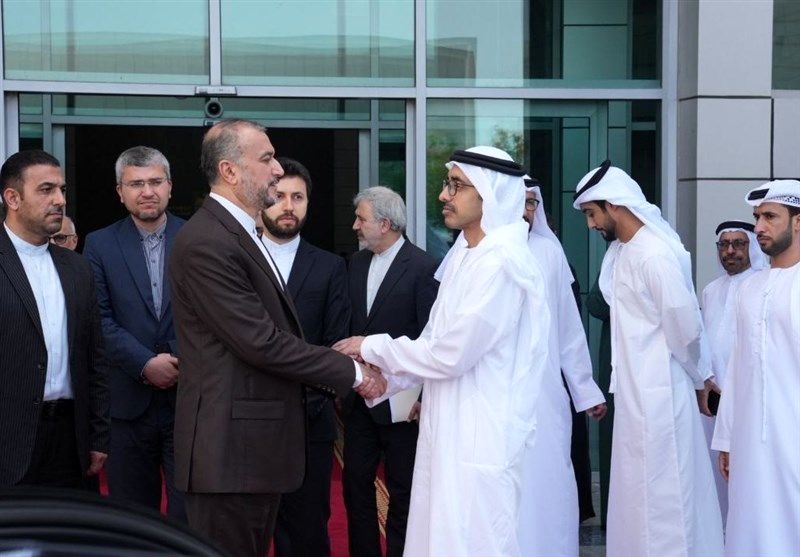وزیر خارجه ایران: محدودیتی برای گسترش روابط با امارات قائل نیستیم