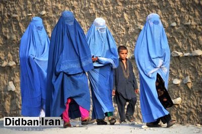 ورود زنان طالبان به مغازه های بازار زنانه ممنوع شد!