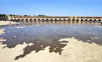 خروجی سد زاینده‌رود افزایش می‌یابد