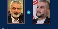 گفت‌و‌گوی امیرعبداللهیان با اسماعیل هنیه درباره جنایات در مسجد الاقصی