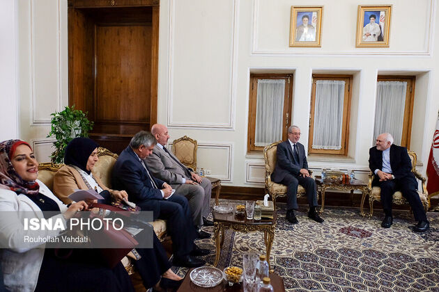  دیدار «محمد جواد ظریف» و هیأت پارلمانی جمهوری عراق