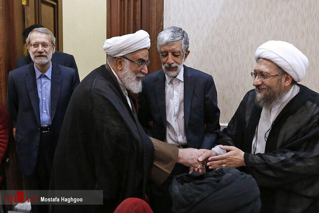 مراسم دامادی فرزند رئیس مجلس