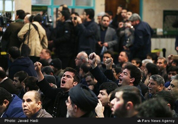 مراسم وداع با پیکر آیت الله هاشمی رفسنجانی