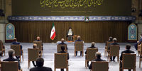 حضور وزیر دولت روحانی در دیدار دولت رئیسی با رهبر انقلاب+ عکس