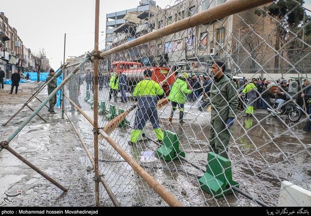 بازگشایی خیابان جمهوری پس از 10 روز