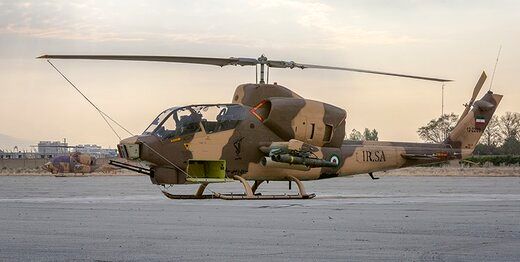 تصاویر جدیدترین هلی‌کوپترتهاجمی سپاه + جزئیات