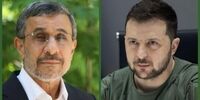  احمدی‌ نژاد به زلنسکی نامه نوشت