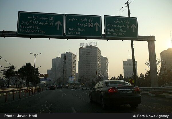 تشدید آلودگی هوای تهران