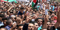تظاهرات اردنی ها برای تعطیلی سفارت اسرائیل در امان
