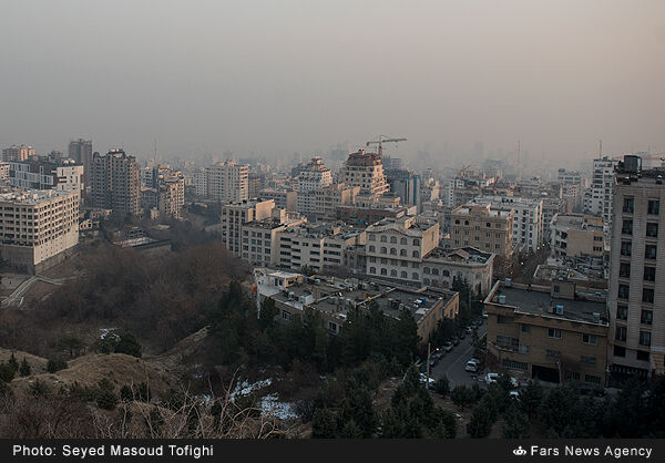 تشدید آلودگی هوای تهران