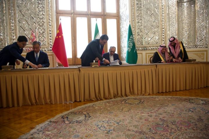 اعلام آمادگی پکن برای تداوم حمایت از توسعه رابطه تهران-ریاض