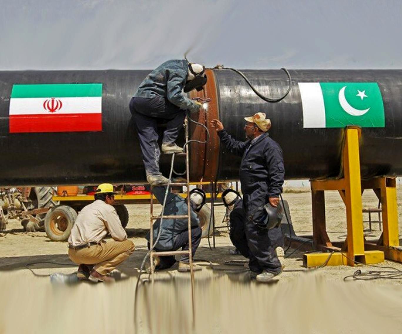 خط لوله گازی پاکستان به مرز ایران می‌آید