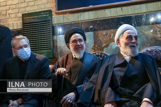 مراسم همسر شهید مطهری