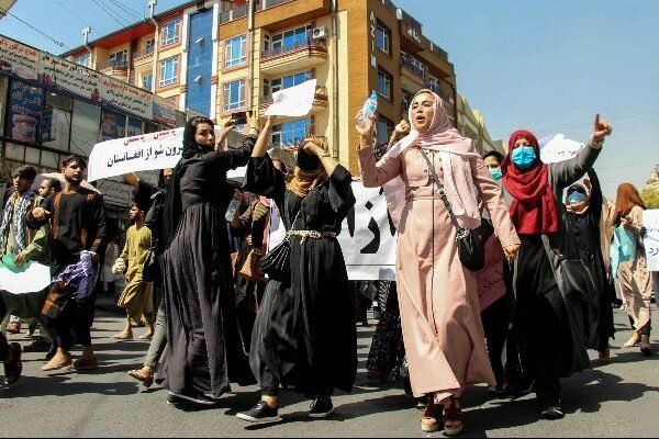 تظاهرات زنان افغانستان علیه طالبان