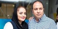 ویدئو عاشقانه علی اوجی برای نرگس محمدی در پشت صحنه جوکر 