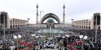  سه تصویر از آخرین حضور رهبر شهید انقلاب در مصلی تهران در ۱۱ فروردین ۱۴۰۴