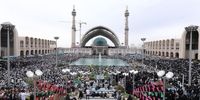  سه تصویر از آخرین حضور رهبر شهید انقلاب در مصلی تهران در ۱۱ فروردین ۱۴۰۴