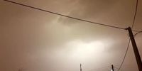 طوفان شن در مسجد سلیمان +فیلم 