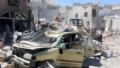 حمله جنگنده‌های روسیه به حلب/آمار هلاکت تروریست‌ها