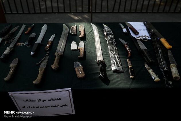طرح دستگیری اراذل و اوباش در تهران