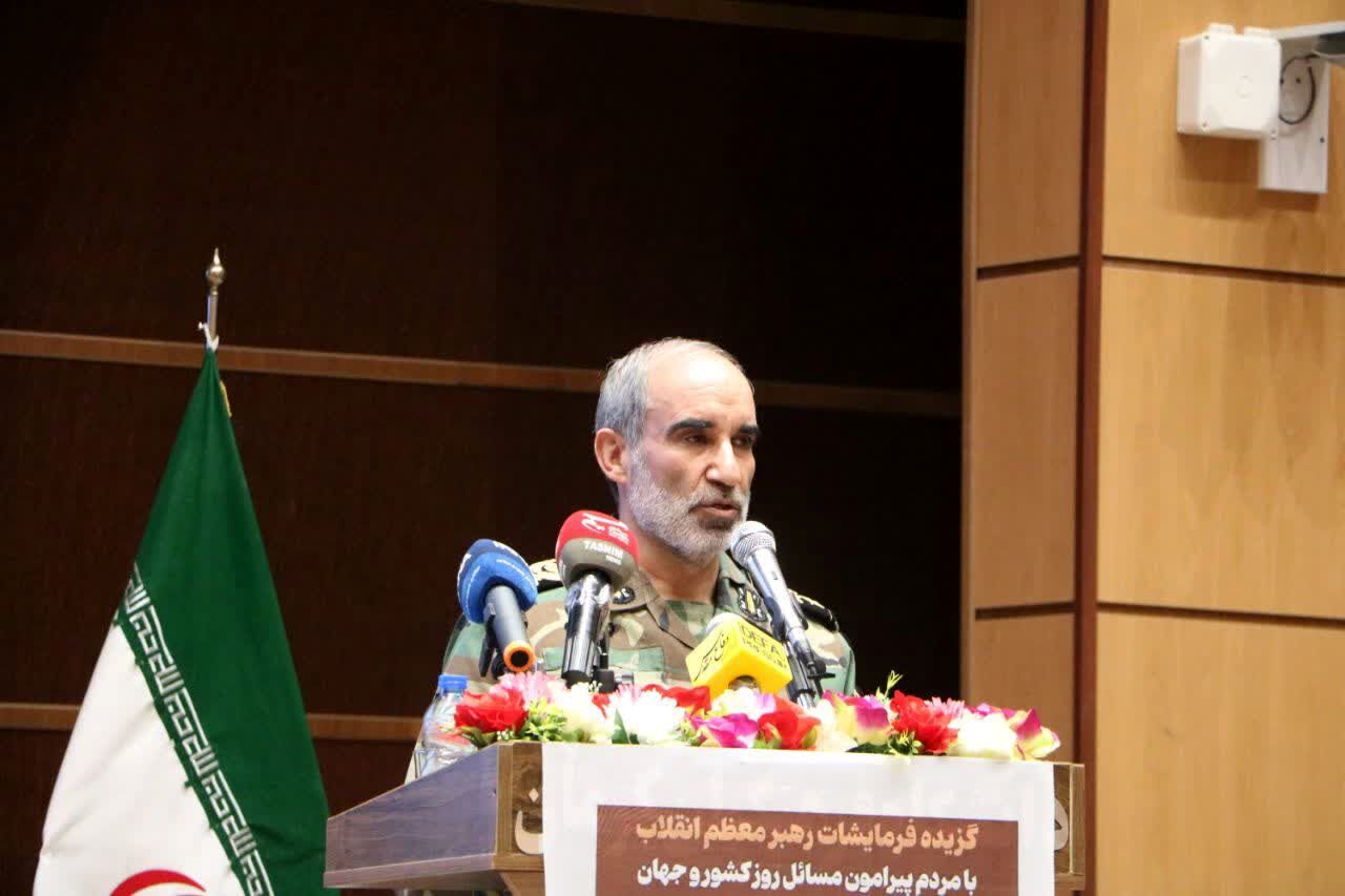 یک تغییر جدید در نیروی زمینی ارتش/ امیر جهانشاهی: در دکترین ایران اسلامی سلاح هسته‌ای وجود ندارد