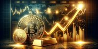 آیا سقوط طلا، زمینهساز صعود بیتکوین خواهد بود؟ | سه عامل کلیدی جهش اونس تا 5000 دلار