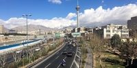 کیفیت هوای تهران در آستانه پاکی 
