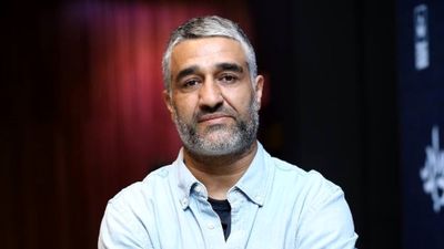 تصاویری از پژمان جمشیدی در فرودگاه+ فیلم