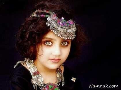 این دختری افغان زیباترین چشم جهان را دارد + عکس

