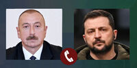 همکاری امنیتی زلنسکی با علی‌اف/ آذربایجان و اوکراین دست دوستی دادند!